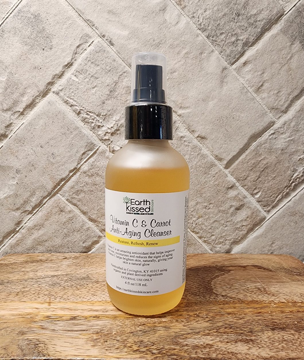 Vitamin C & Carrot Seed Anti-Aging Facial Cleanser