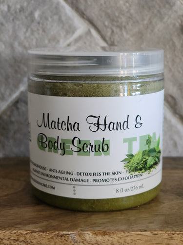 Matcha Green Tea Hand & Body Scrub